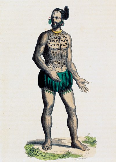 Native from Romanzoff Archipelago by Nicolas Dally