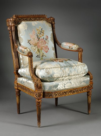 Armchair (Fauteuil), c.1785 by Nicolas Denis Delaisement