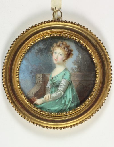 Marie-Antoinette-Therese, Princess of Asturias by Nicolas François Dun