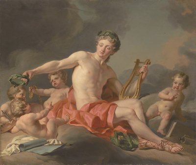 Apollo Crowning the Arts by Nicolas Guy Brenet