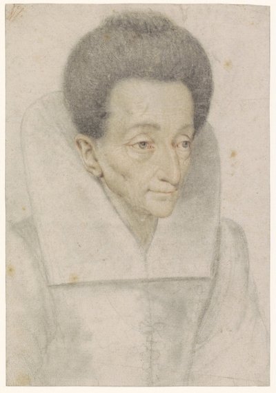 Portrait of an old woman by Nicolas Lagneau