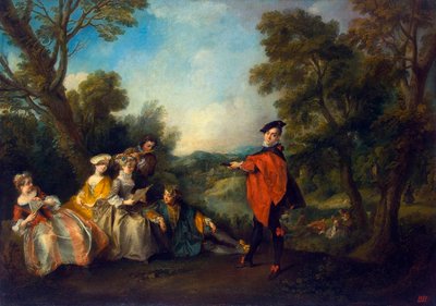 Concert in the Park by Nicolas Lancret