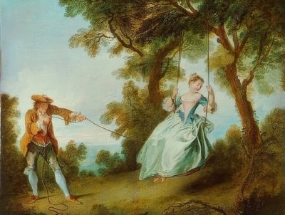 The Swing. 1730 by Nicolas Lancret