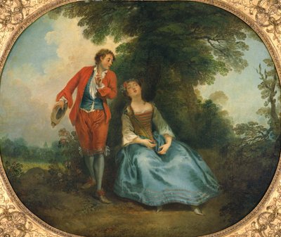 Sleeping Shepherdess, ca 1730 by Nicolas Lancret