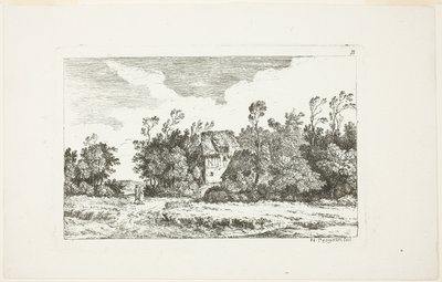 Landscape, from Deuxieme Cahier de Paysage by Nicolas Perignon