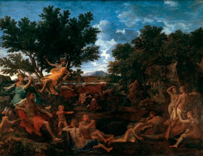 Apollo, Lover of Daphne by Nicolas Poussin