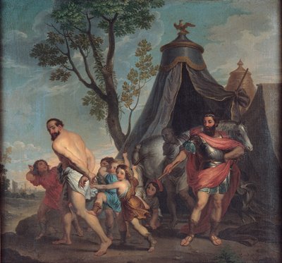 Camillus and the Schoolmaster of Falerii by Nicolas Poussin