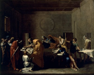 Extreme Unction by Nicolas Poussin
