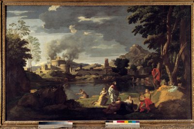 Orpheus and Eurydice by Nicolas Poussin