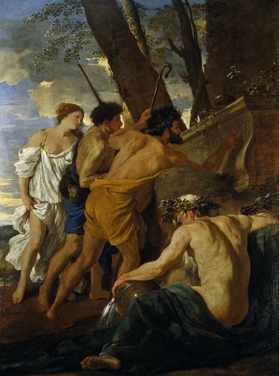 The Arcadian Shepherds by Nicolas Poussin