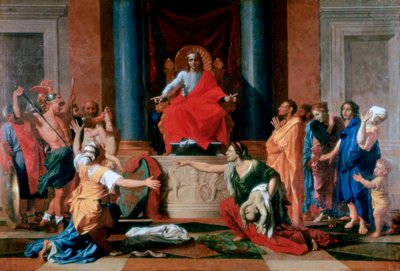 The Judgement of Solomon by Nicolas Poussin