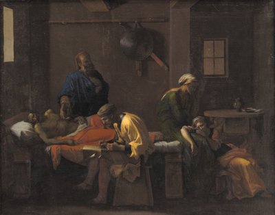 The Testament of Eudamidas by Nicolas Poussin