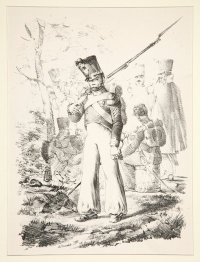 Recreation at... by Nicolas Toussaint Charlet