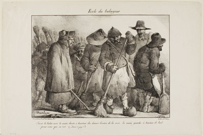 School for Street-Sweepers by Nicolas Toussaint Charlet