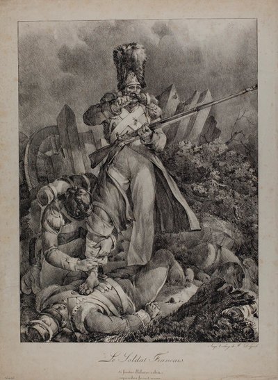 The French Soldier by Nicolas Toussaint Charlet
