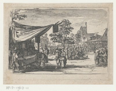 Market Scene by Nicolas de Son