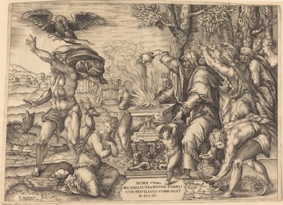 The Sacrifice of Iphigenia by Nicolaus Beatrizet