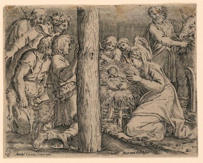The Adoration of the Shepherds by Nicolaus van Aelst