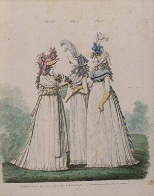 Morning Dresses (figs. 16) by Nicolaus von Heideloff