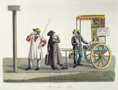 Root Beer Seller, c.1840 by Nicolino Calyo