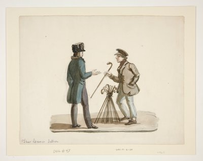 The Cane Seller by Nicolino Calyo