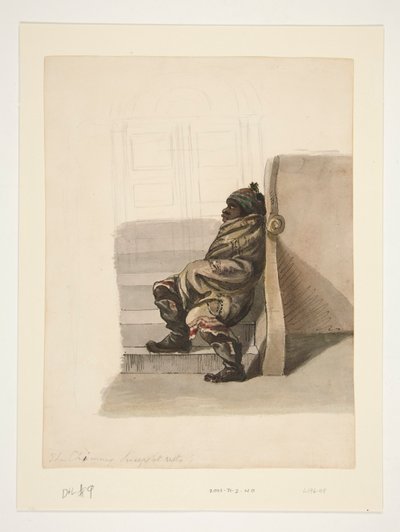 The Chimney Sweep at Rest by Nicolino Calyo