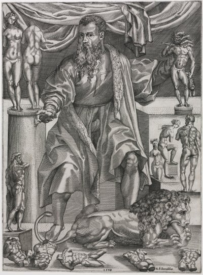 Baccio Bandinelli, 1548 by Nicolo della Casa