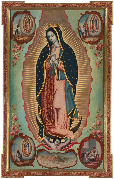 Virgin of Guadalupe by Nicolás Enríquez