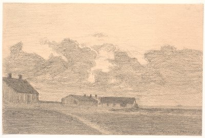 The Old Inn in Ferring by Niels Jakob Jakobsen Bjerre