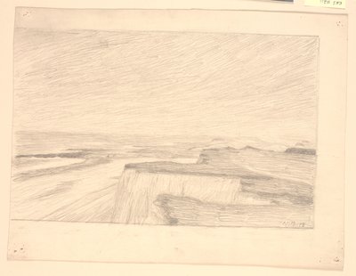View over Dunes and Beach at Bovbjerg by Niels Jakob Jakobsen Bjerre