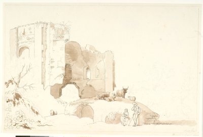 Ruins of the Temple of Diana, Baja by Niels Gundersen Lund