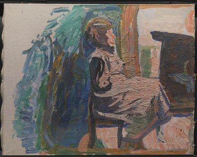 Seated Figure by Niels Larsen Stevns