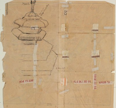 Study of a Fountain, and Notes by Niels Larsen Stevns