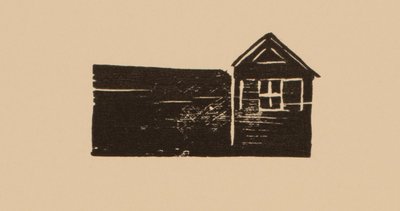 Vignette with a House by Niels Nielsen