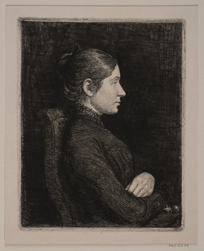 Aunt Cathrine by Niels Skovgaard