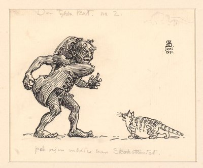 Illustration for The Fat Cat by Niels Skovgaard