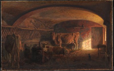 Italian Cowshed by Niels Skovgaard