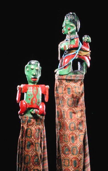 Yoruba Puppets by Nigerian Nigerian