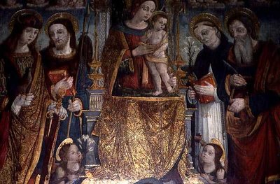 Madonna Enthroned by Nikola Bozidarovic