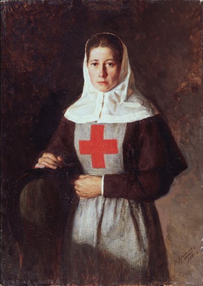 A Nurse by Nikolai Aleksandrovich Yaroshenko