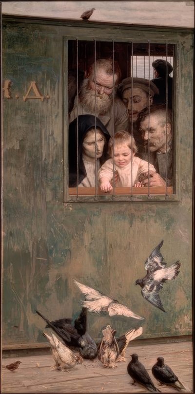 Life is Everywhere by Nikolai Alexandrowitsch Jaroschenko
