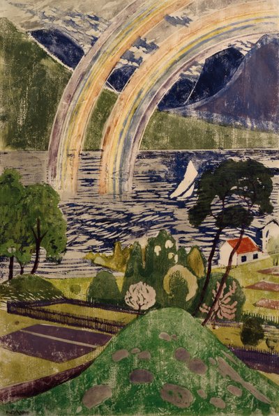 Big Rainbow by Nikolai Astrup