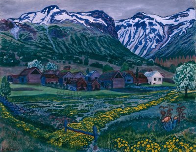Buttercup Night by Nikolai Astrup