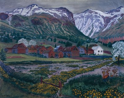Buttercup Night by Nikolai Astrup