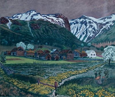 Buttercup Night by Nikolai Astrup