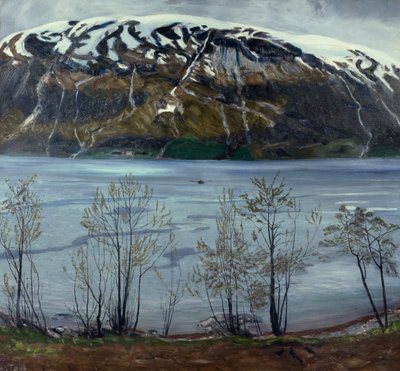 Grey Spring Evening by Nikolai Astrup