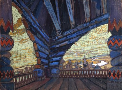 Gulbishche, 1900s by Nikolai Konstantinowitsch Roerich