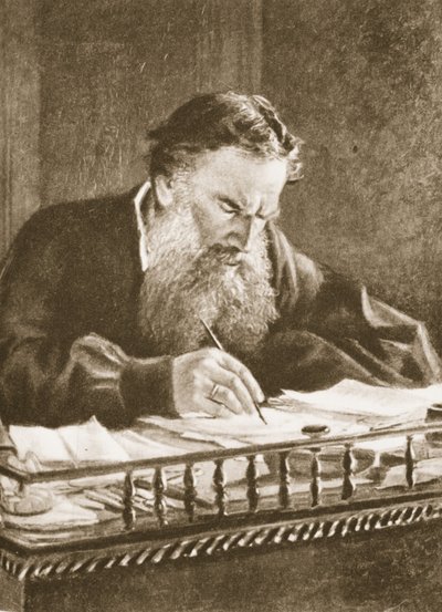 Leo Tolstoy by Nikolai Nikolaevich Ge