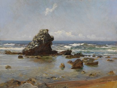 Bay in Livorno by Nikolai Nikolayevich Ge