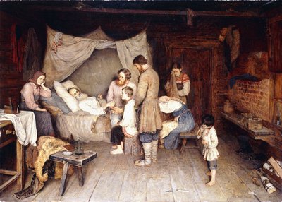 Farewell by Nikolai Petrovich Bogdanov Belsky